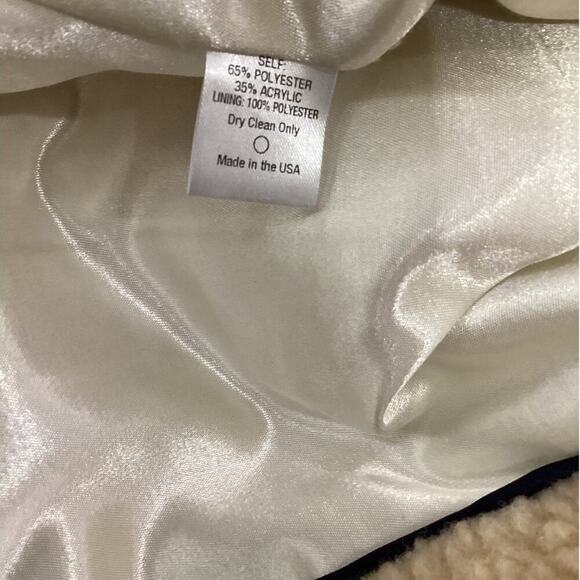 Emerson Fry Teddy Bear Coat In Ivory Size Large Oversized Fit - Picture 14 of 14